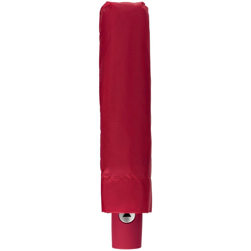 Складной зонт Gems, красный - фото от интернет-магазина подарков Хочу Дарю