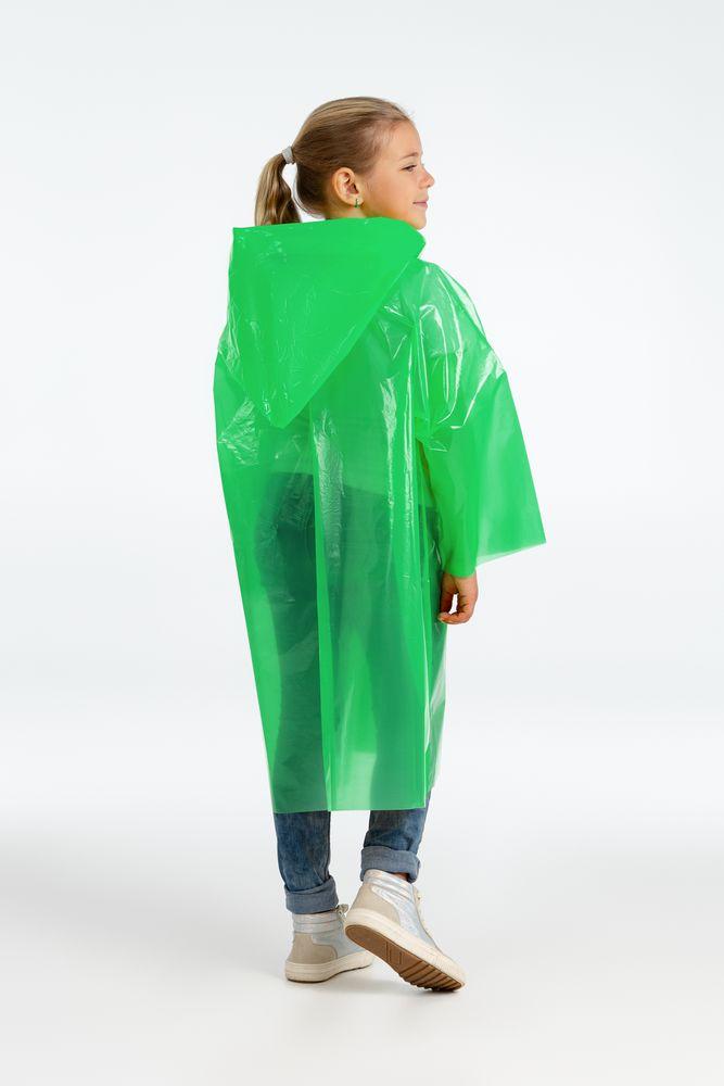 Дождевик-плащ детский BrightWay Kids, зеленый - фото от интернет-магазина подарков Хочу Дарю