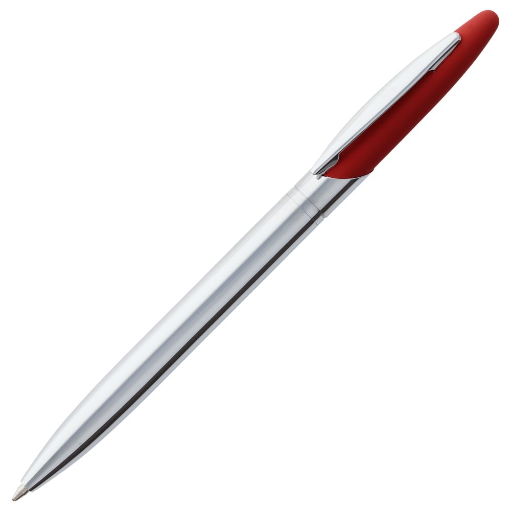 Ручка шариковая Dagger Soft Touch, красная - фото от интернет-магазина подарков ХочуДарю