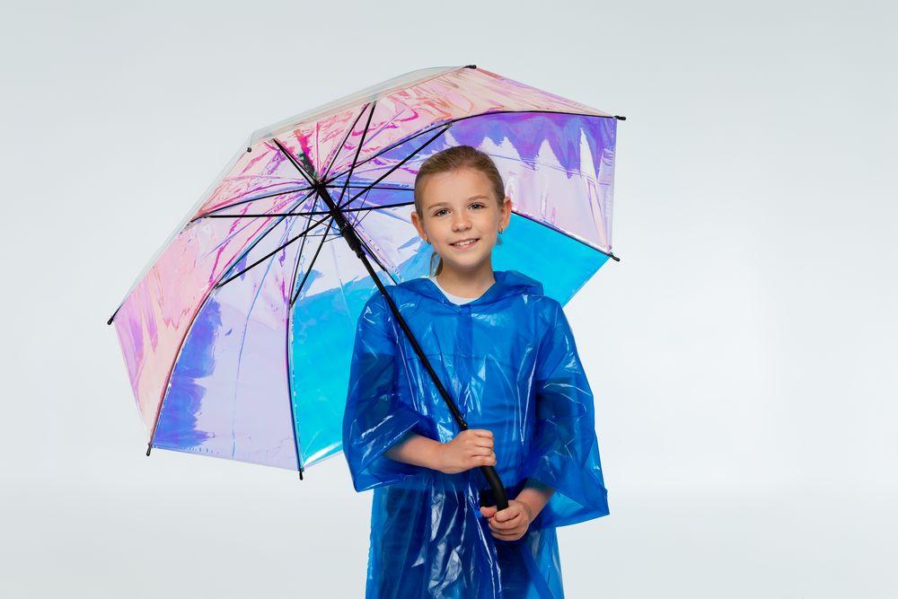 Дождевик-плащ детский BrightWay Kids, синий - фото от интернет-магазина подарков Хочу Дарю