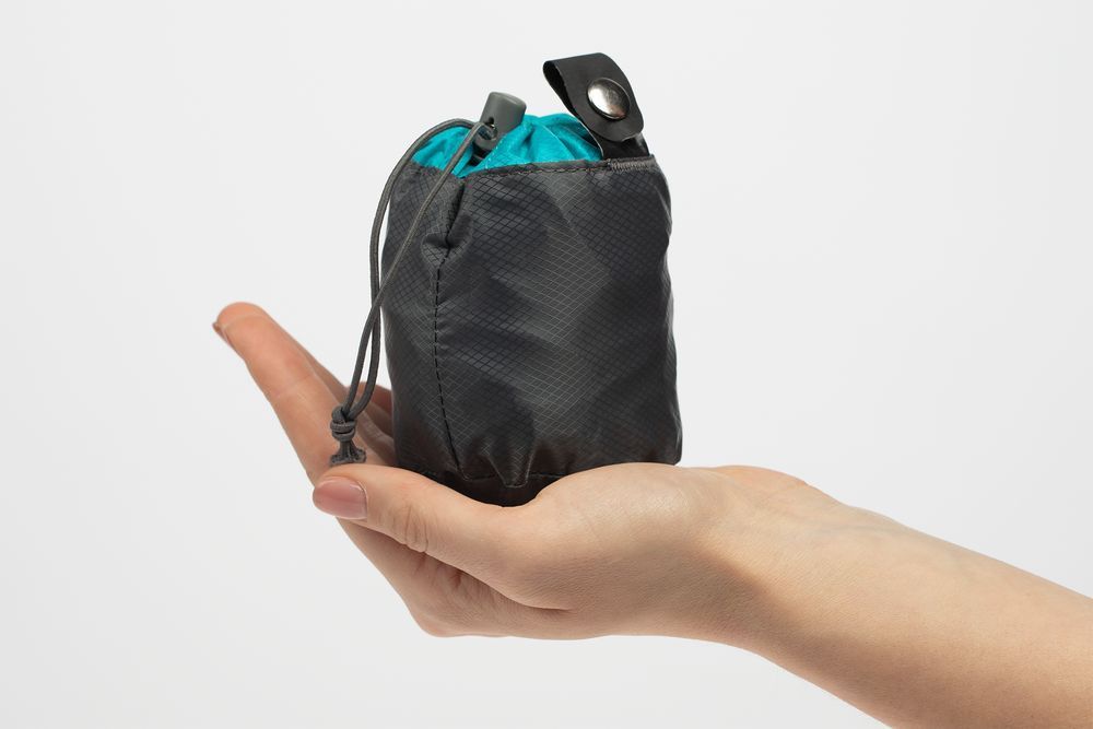 Складной рюкзак Wick, бирюзовый - фото от интернет-магазина подарков Хочу Дарю