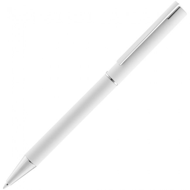 Ручка шариковая Blade Soft Touch, белая - фото от интернет-магазина подарков ХочуДарю