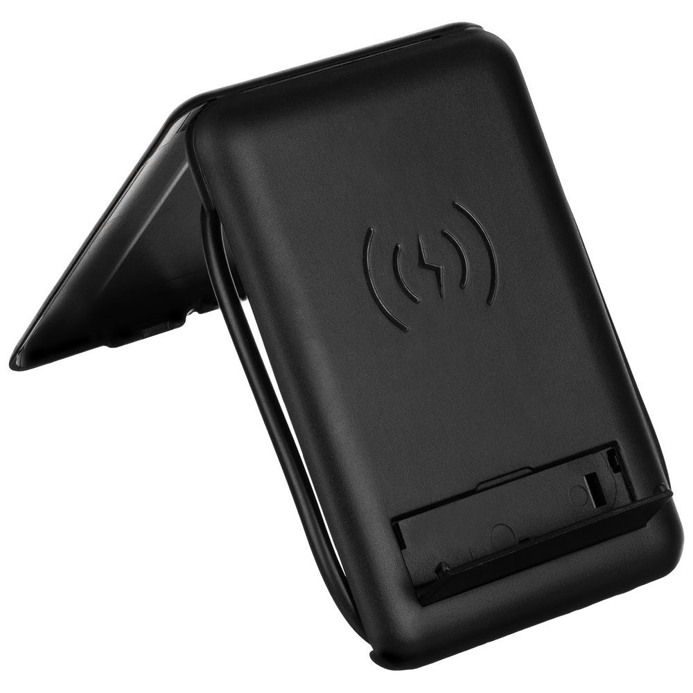 Органайзер с беспроводной зарядкой и набором адаптеров Octopod, черный - фото от ХочуДарю