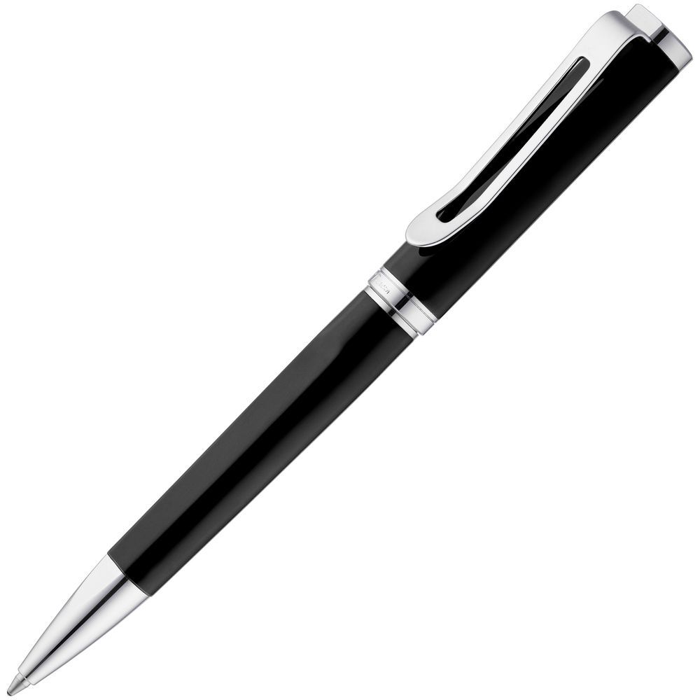Ручка шариковая Phase, черная - фото от интернет-магазина подарков ХочуДарю