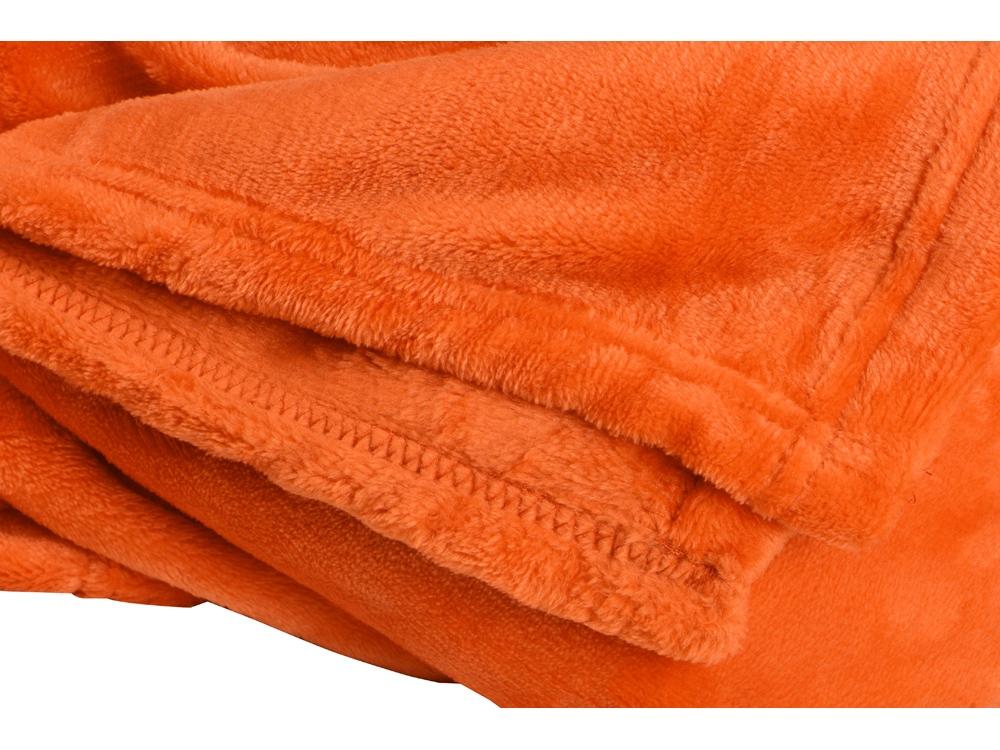 Плед мягкий флисовый Fancy оранжевый - фото от интернет-магазина подарков Хочу Дарю
