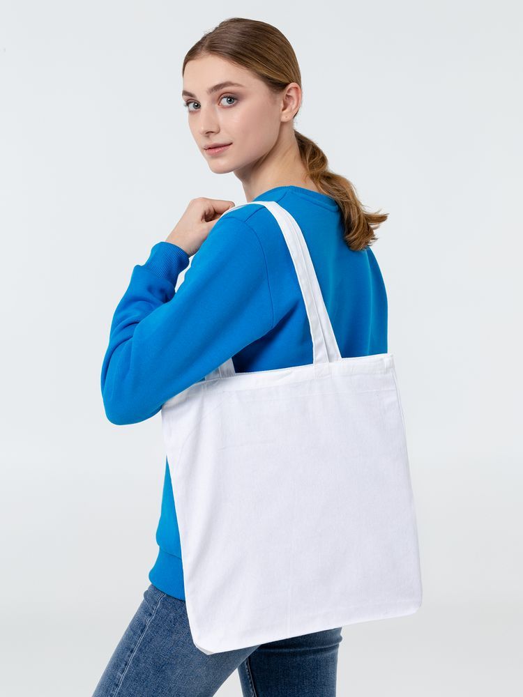 Холщовая сумка Avoska, молочно-белая - фото от интернет-магазина подарков Хочу Дарю