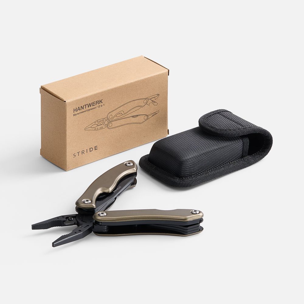 Мультиинструмент Hantwerk, серый - фото от интернет-магазина подарков Хочу Дарю