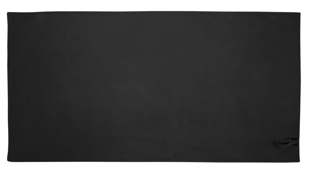 Полотенце Atoll Large, черное - фото от интернет-магазина подарков ХочуДарю