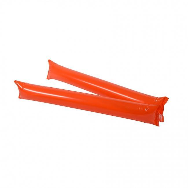 Палки-стучалки надувные "Оле-Оле" ; красный; 60х10 см., ПВХ; - фото от интернет-магазина подарков ХочуДарю