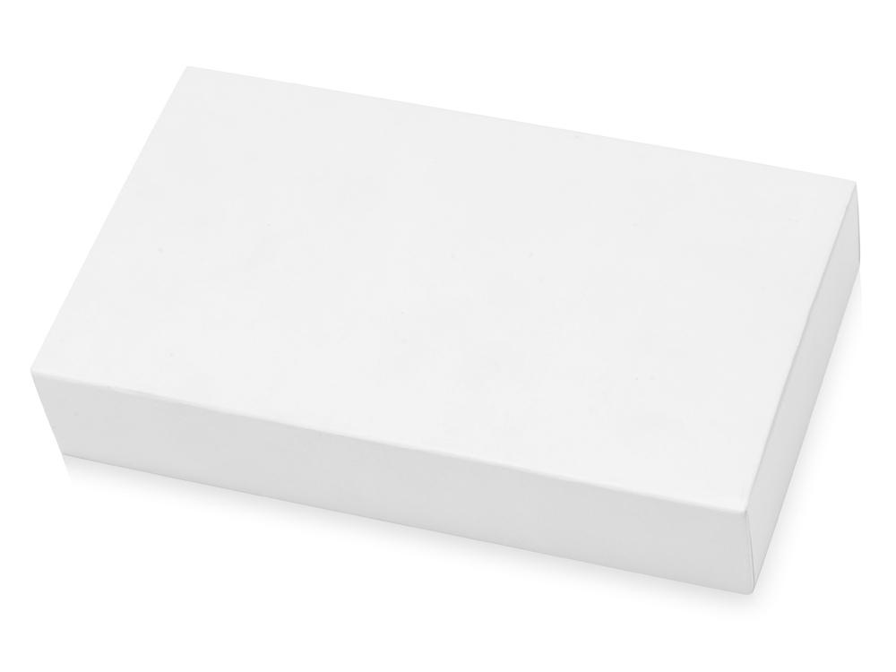 Портативное зарядное устройство с белой подсветкой логотипа Faros, soft-touch, 4000 mAh - фото от интернет-магазина подарков Хочу Дарю