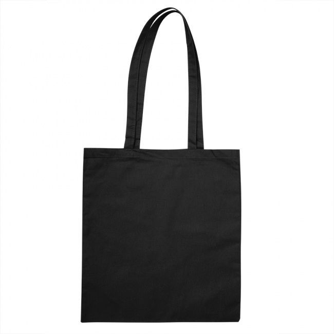 Сумка шоппер хлопковый MALL 220, черный - фото от ХочуДарю