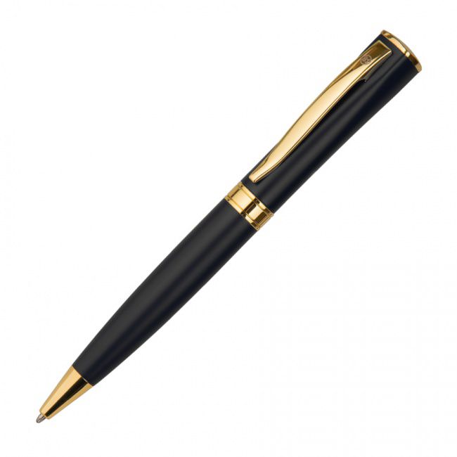 WIZARD GOLD, ручка шариковая, черный/золотистый, металл - фото от интернет-магазина подарков ХочуДарю