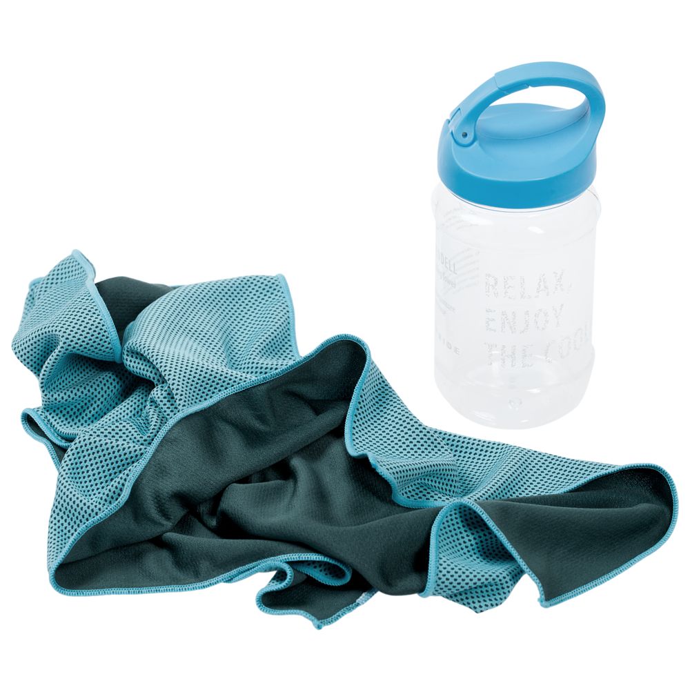 Охлаждающее полотенце Weddell, голубое - фото от интернет-магазина подарков Хочу Дарю