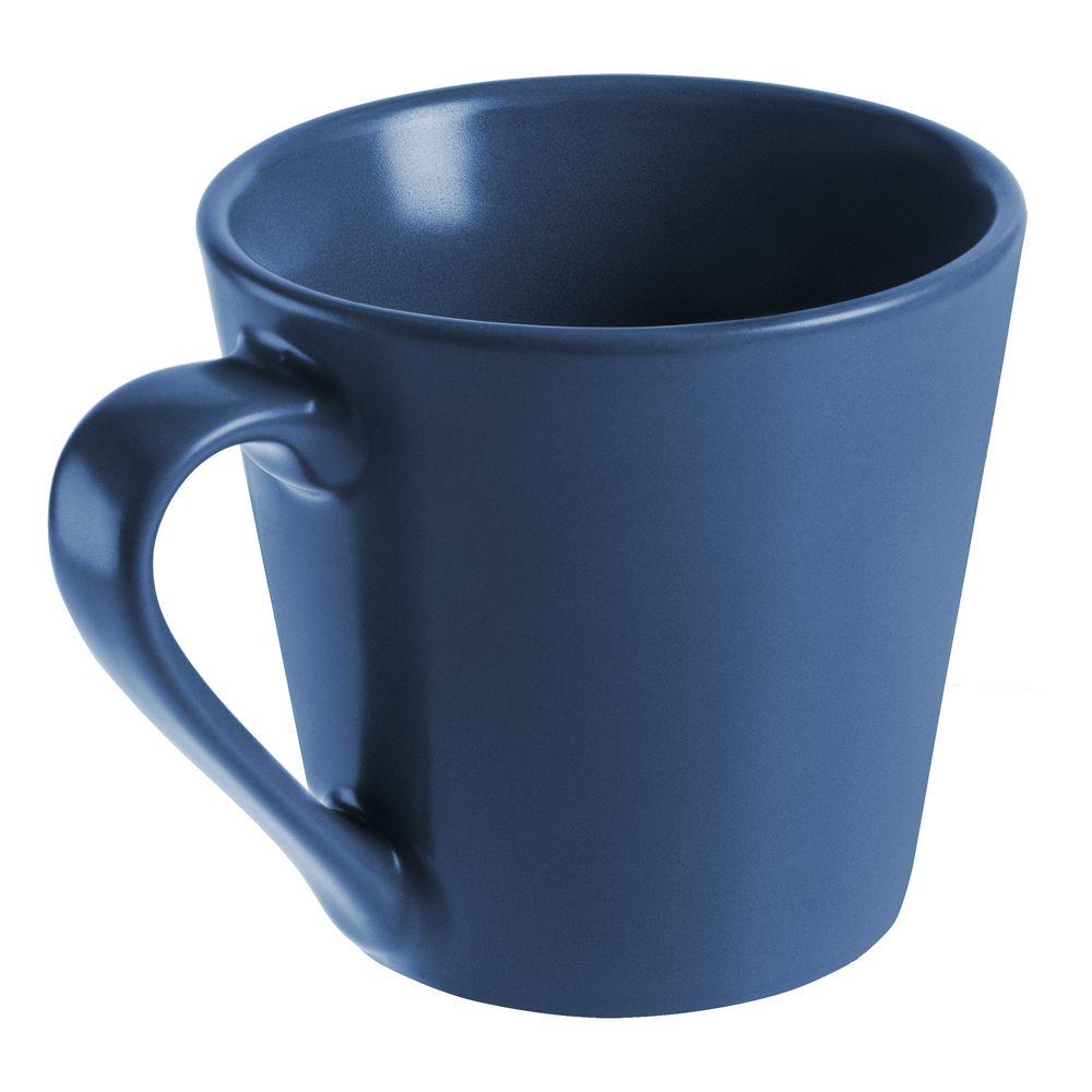 Кружка Modern Bell, матовая, синяя - фото от интернет-магазина подарков Хочу Дарю