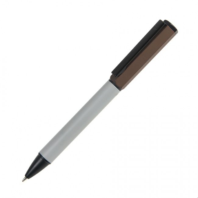 BRO, ручка шариковая, коричневый, металл, пластик - фото от интернет-магазина подарков ХочуДарю