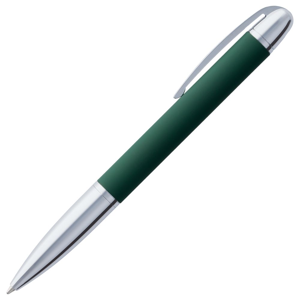 Ручка шариковая Arc Soft Touch, зеленая - фото от интернет-магазина подарков ХочуДарю