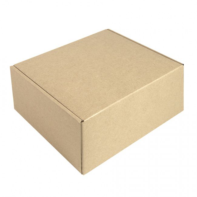 Коробка подарочная Big BOX, размер 24*21*11 см, картон МГК бур., самосборная - фото от интернет-магазина подарков ХочуДарю