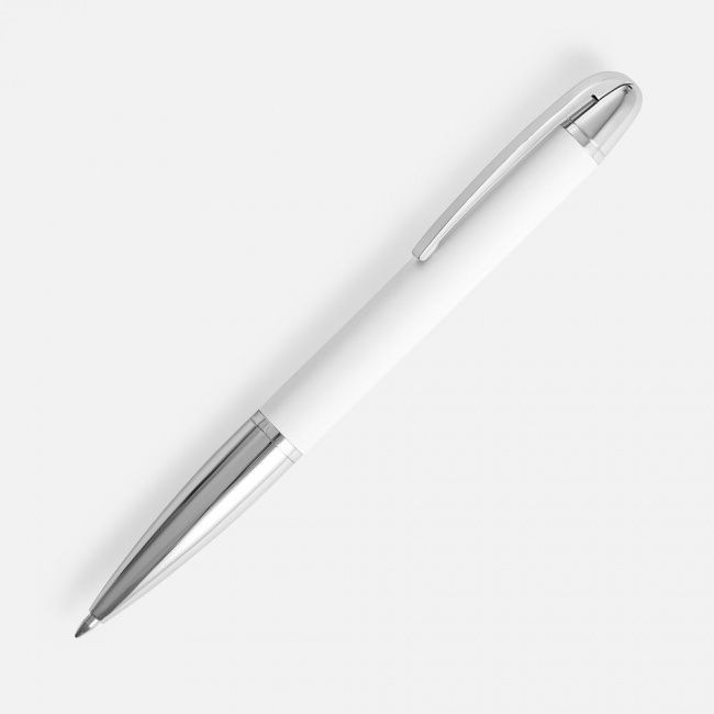 Ручка шариковая Arc Soft Touch, белая - фото от ХочуДарю