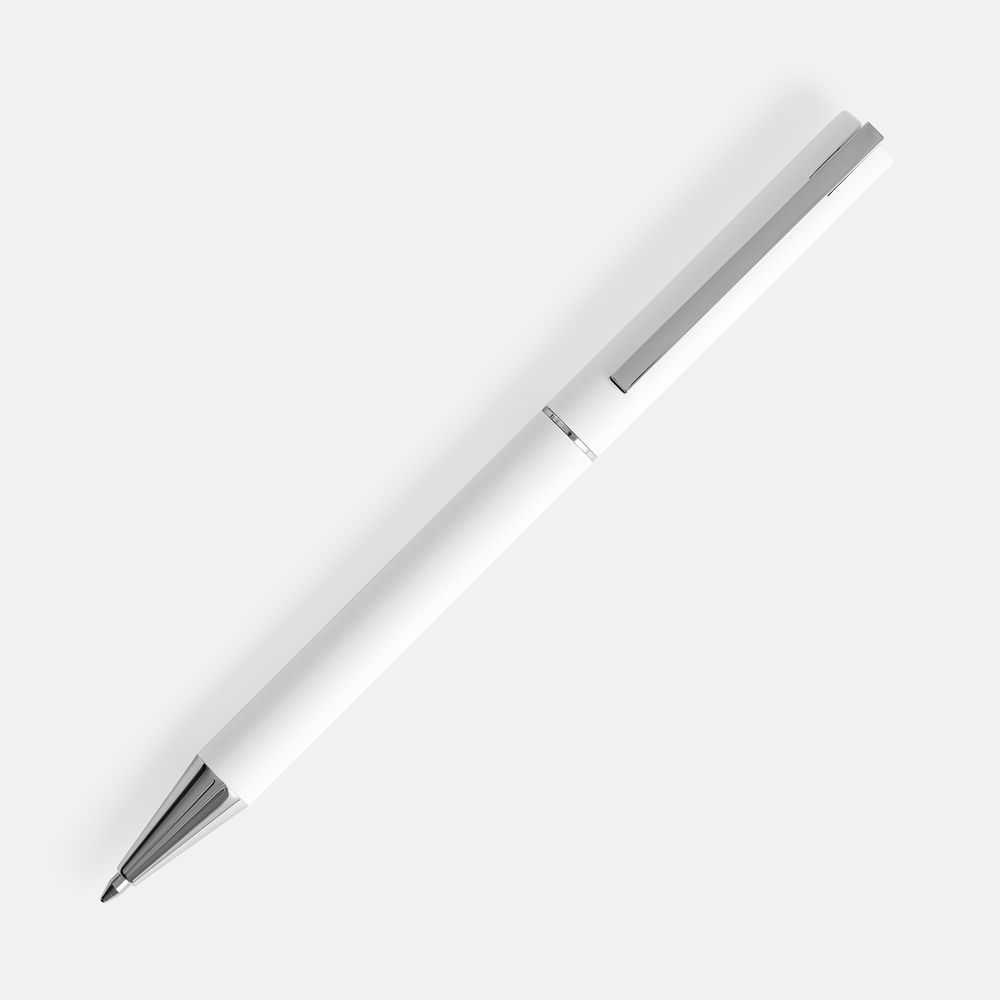 Ручка шариковая Blade Soft Touch, белая - фото от ХочуДарю