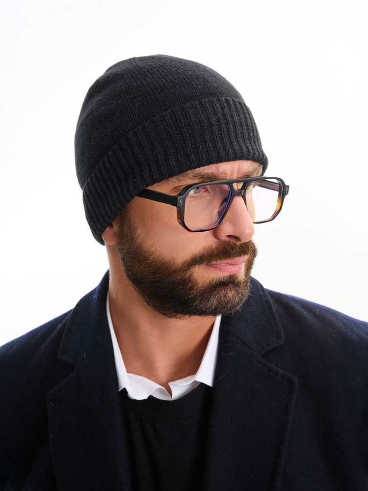 Шапка Cordelia, черная - фото от интернет-магазина подарков Хочу Дарю