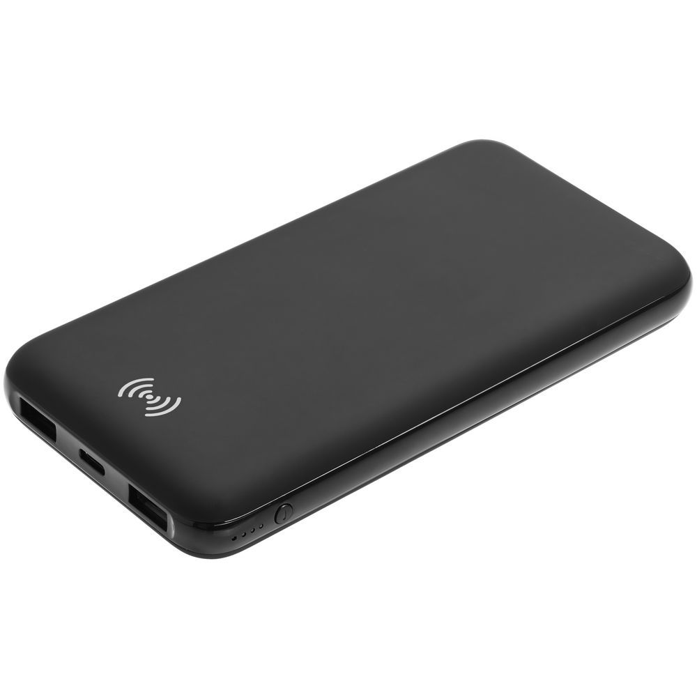 Aккумулятор Uniscend Quick Charge Wireless 10000 мАч, черный - фото от интернет-магазина подарков Хочу Дарю