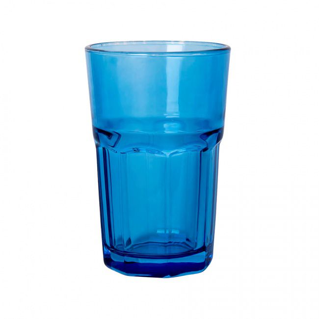 Стакан GLASS, синий, 320 мл, стекло - фото от интернет-магазина подарков Хочу Дарю
