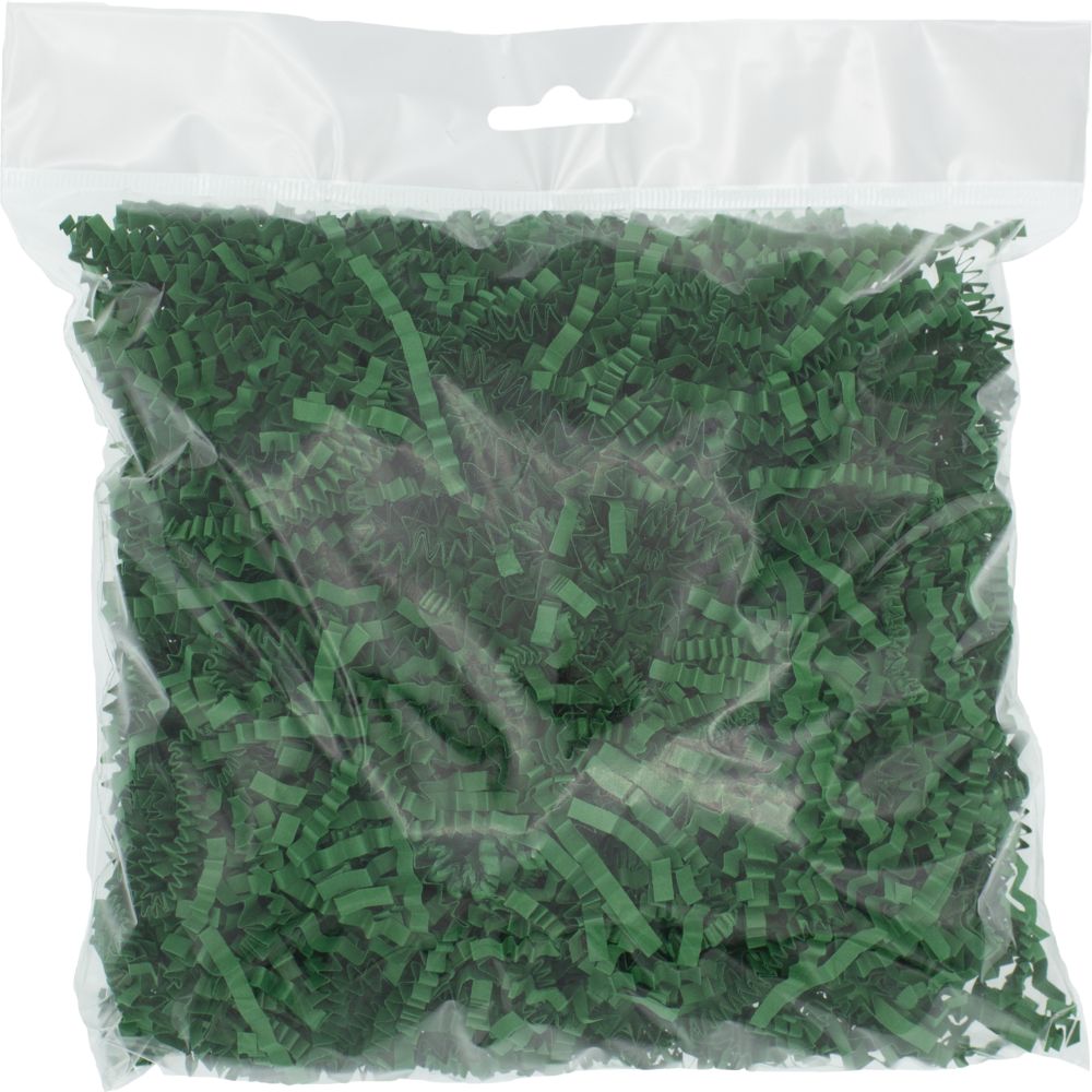 Бумажный наполнитель Chip, темно-зеленый (изумрудный) - фото от интернет-магазина подарков ХочуДарю