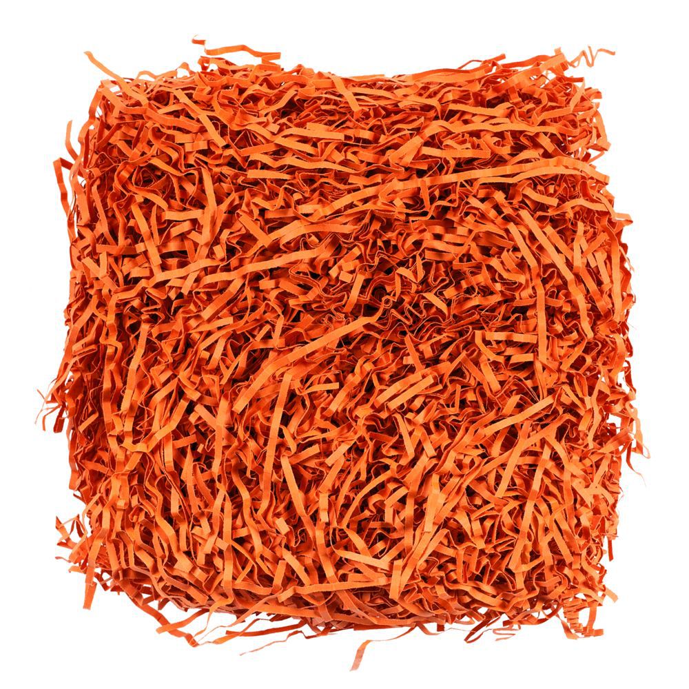 Бумажный наполнитель Chip, оранжевый - фото от интернет-магазина подарков ХочуДарю