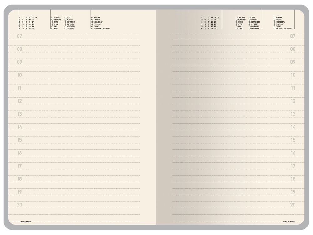 Ежедневник недатированный А5 «Megapolis Velvet Flex», коричневый - фото от ХочуДарю