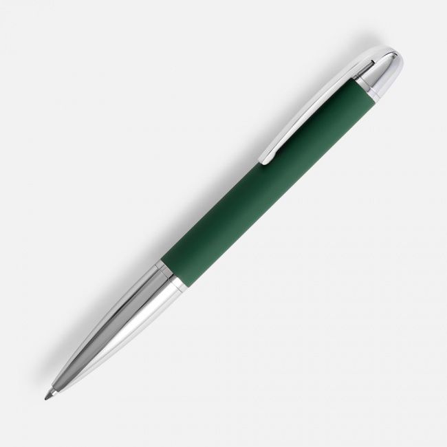 Ручка шариковая Arc Soft Touch, зеленая - фото от ХочуДарю