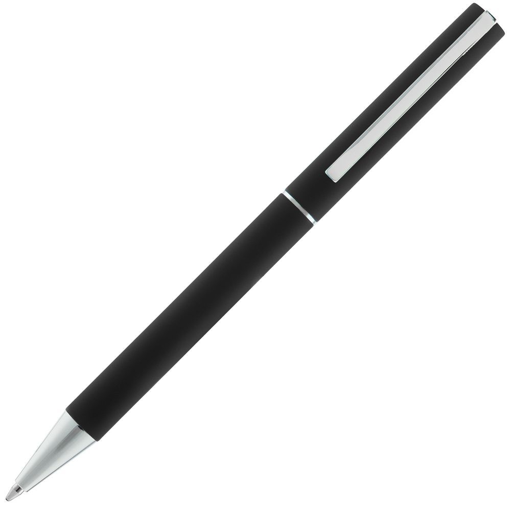 Ручка шариковая Blade Soft Touch, черная - фото от интернет-магазина подарков ХочуДарю