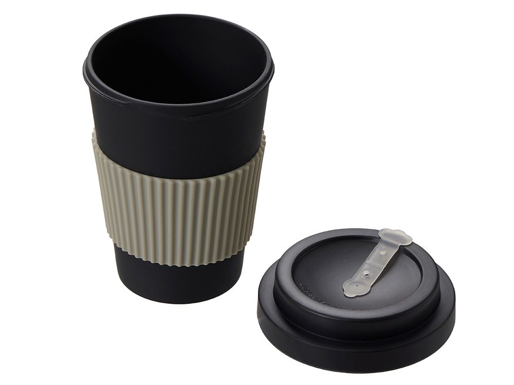 Термокружка из натуральных волокон «Muffin», черный - фото от интернет-магазина подарков Хочу Дарю