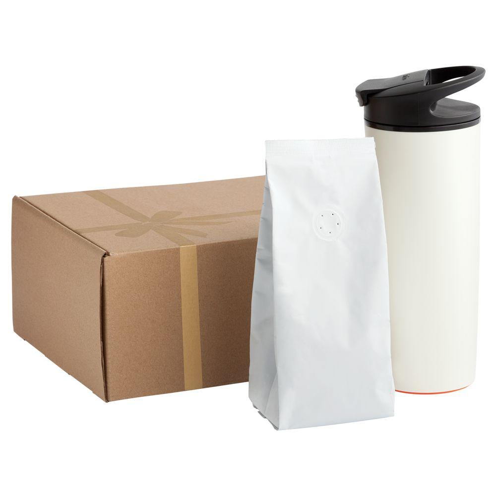 Кофе в зернах, в белой упаковке - фото от интернет-магазина подарков Хочу Дарю