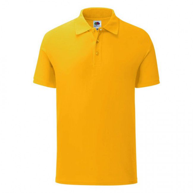 Поло "Iconic Polo", желтый, XL, 100% х/б, 180 г/м2 - фото от интернет-магазина подарков ХочуДарю