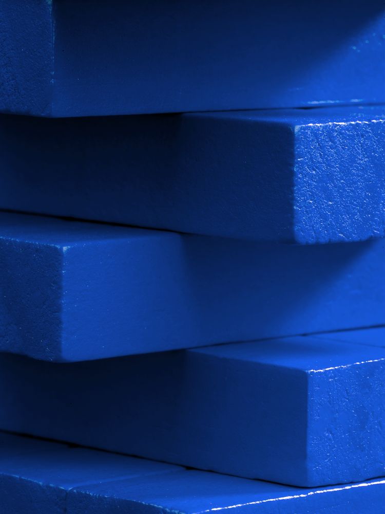 Игра «Деревянная башня мини», синяя - фото от интернет-магазина подарков Хочу Дарю