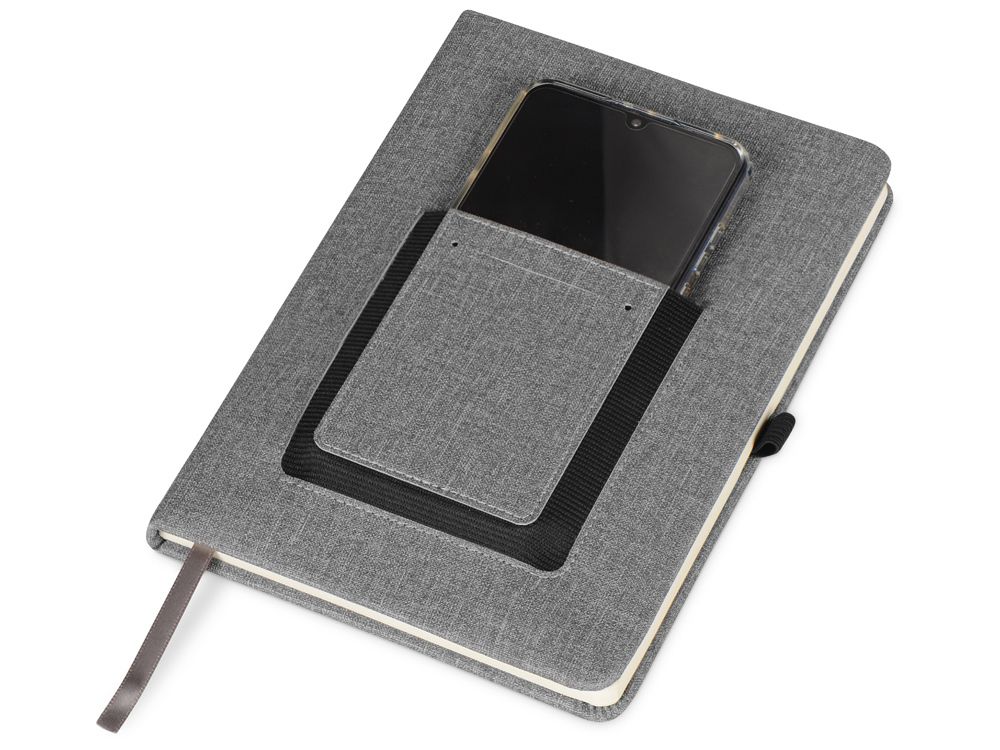 Блокнот А5 Pocket с карманом для телефона - фото от интернет-магазина подарков Хочу Дарю