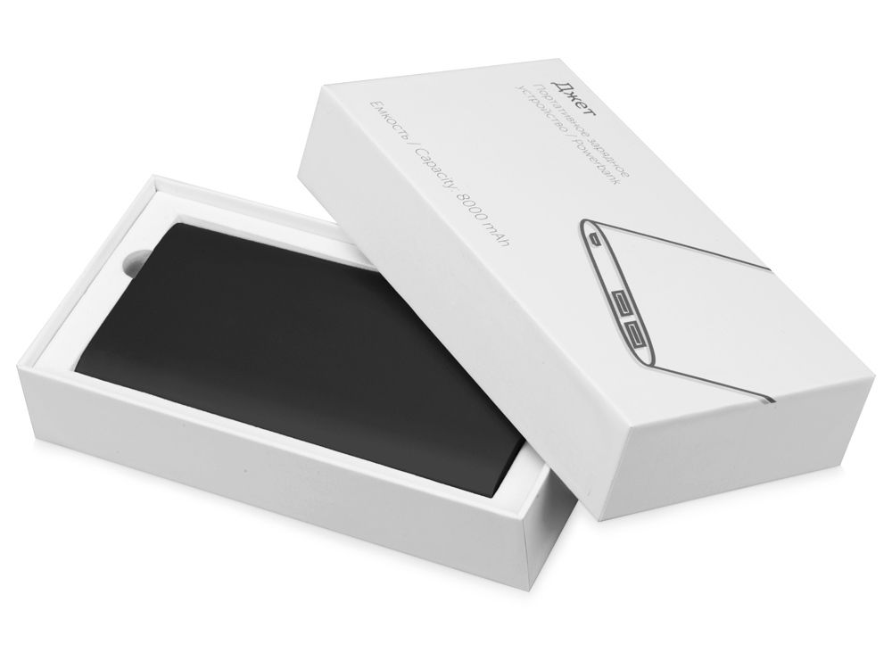Портативное зарядное устройство Джет, 8000 mAh - фото от интернет-магазина подарков Хочу Дарю