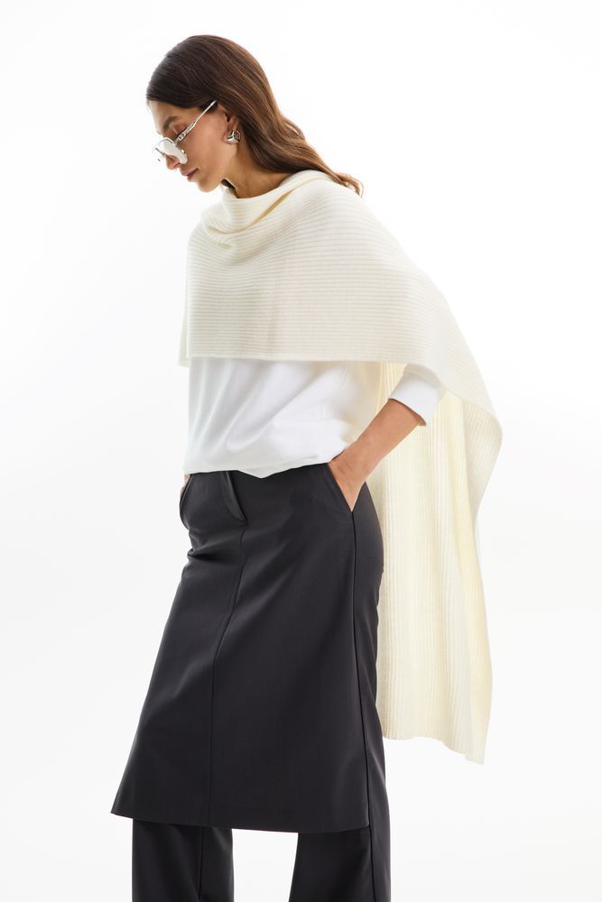 Шарф Alpine, белый - фото от интернет-магазина подарков Хочу Дарю