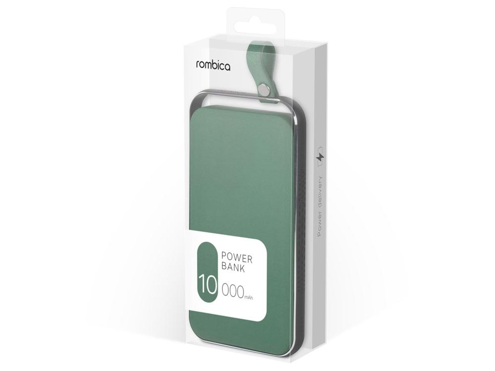 Внешний аккумулятор NEO Electron, 10000 mAh Зеленый - фото от интернет-магазина подарков Хочу Дарю