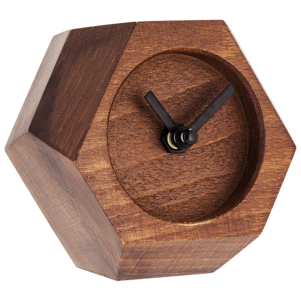 Часы настольные Wood Job - фото от интернет-магазина подарков Хочу Дарю