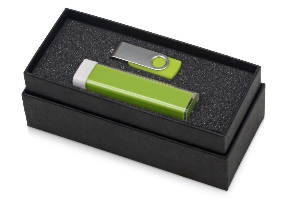 Подарочный набор Flashbank с флешкой и зарядным устройством - фото от интернет-магазина подарков ХочуДарю