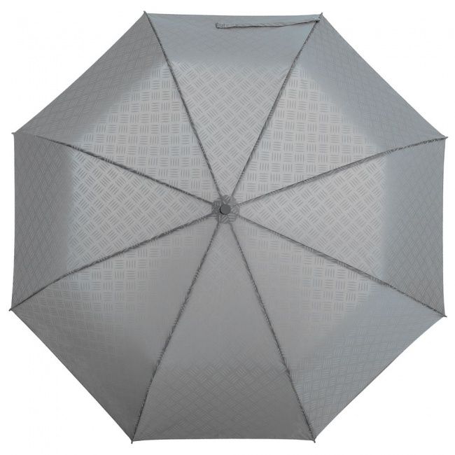Зонт складной Hard Work, серый - фото от интернет-магазина подарков Хочу Дарю