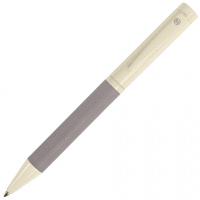 PROVENCE, ручка шариковая, хром/светло-серый, металл, PU - фото от интернет-магазина подарков ХочуДарю