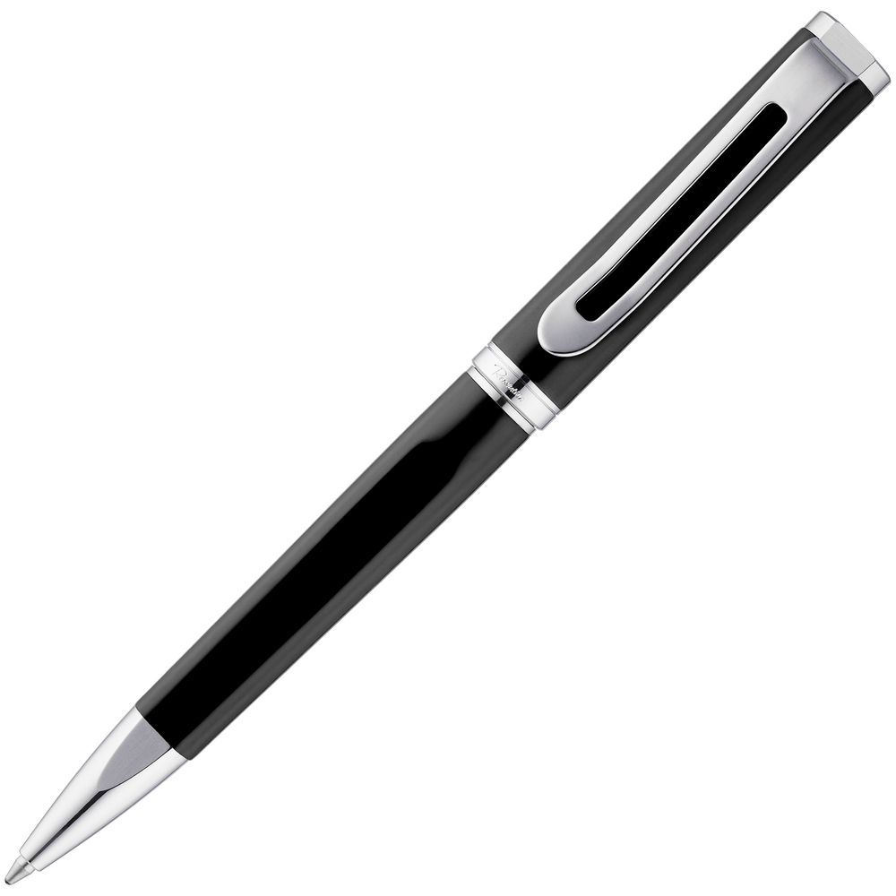 Ручка шариковая Phase, черная - фото от интернет-магазина подарков ХочуДарю