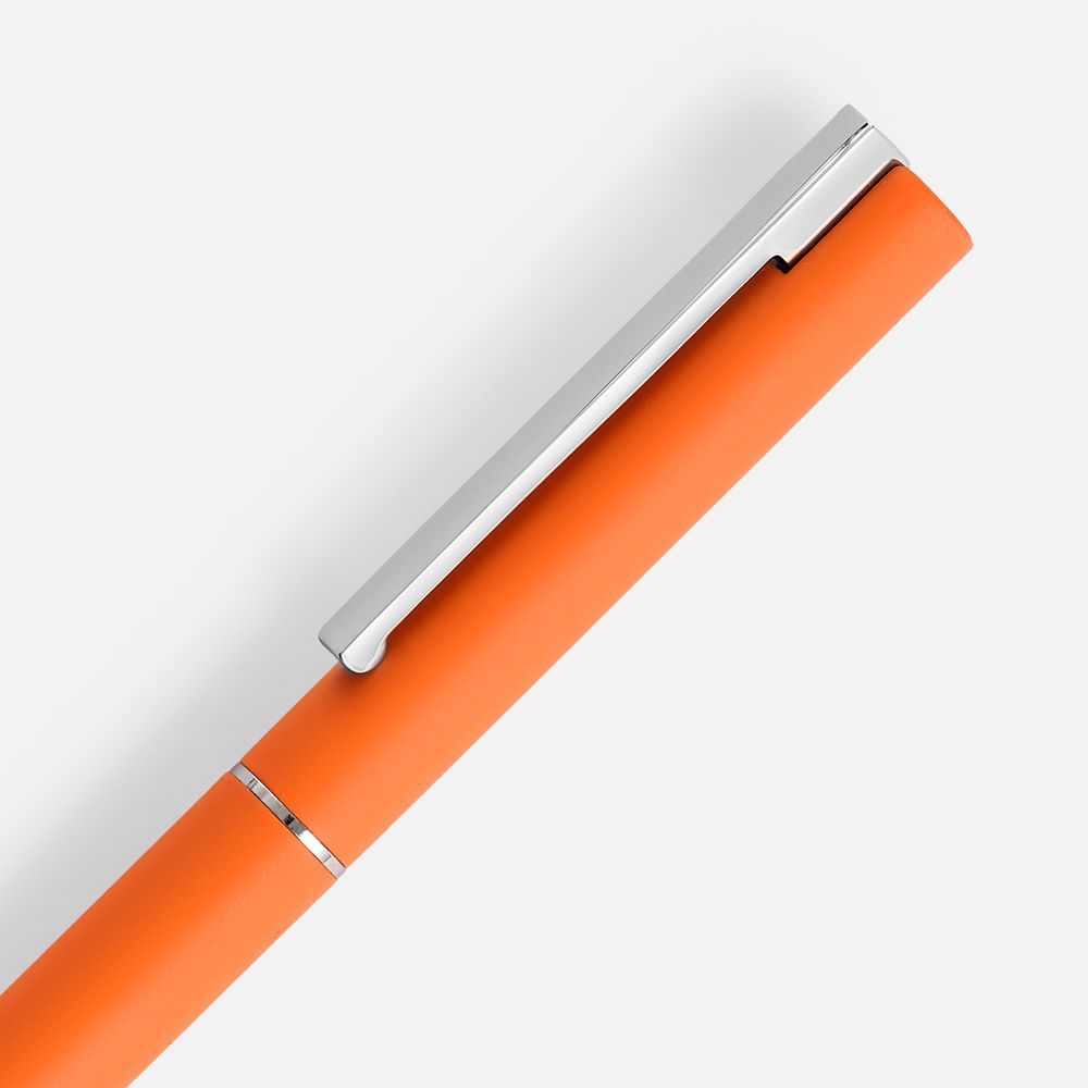 Ручка шариковая Blade Soft Touch, оранжевая - фото от ХочуДарю