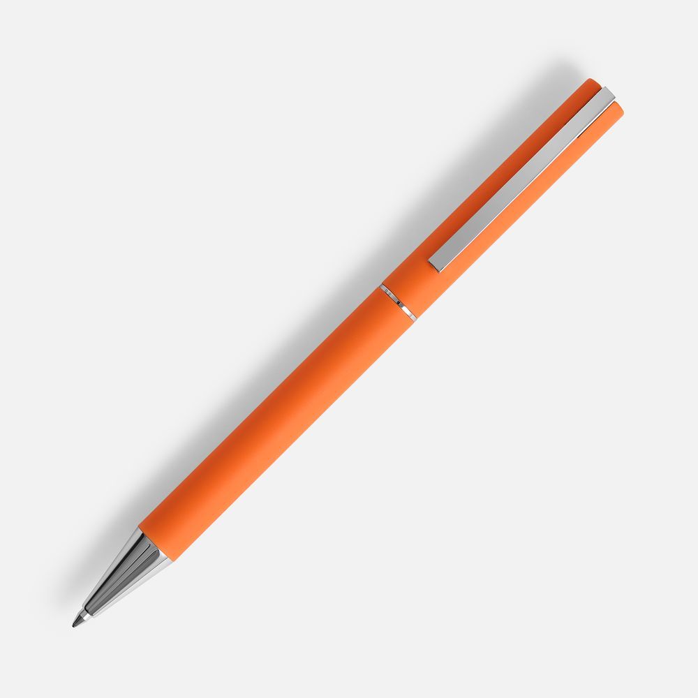 Ручка шариковая Blade Soft Touch, оранжевая - фото от ХочуДарю