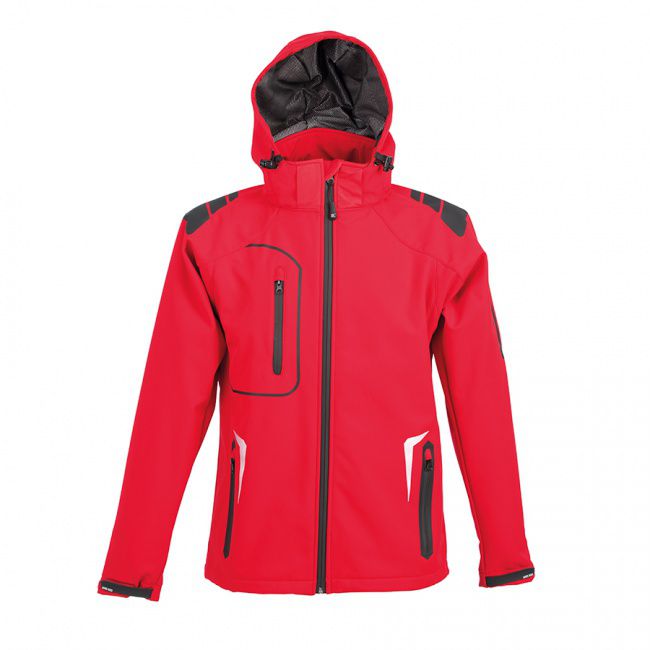 Куртка мужская "ARTIC", красный,S, 97% полиэстер, 3% эластан,  320 г/м2 - фото от интернет-магазина подарков ХочуДарю
