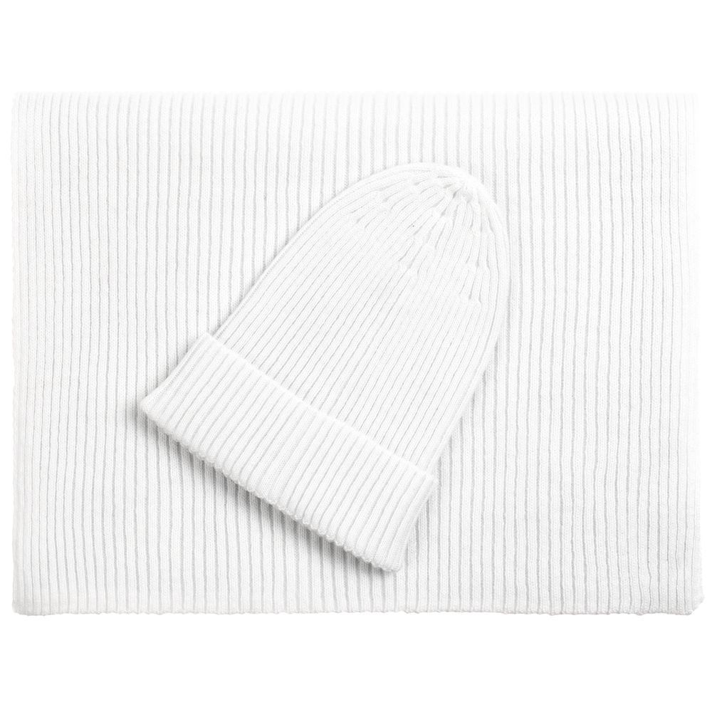 Шапка Alpine, белая - фото от интернет-магазина подарков Хочу Дарю