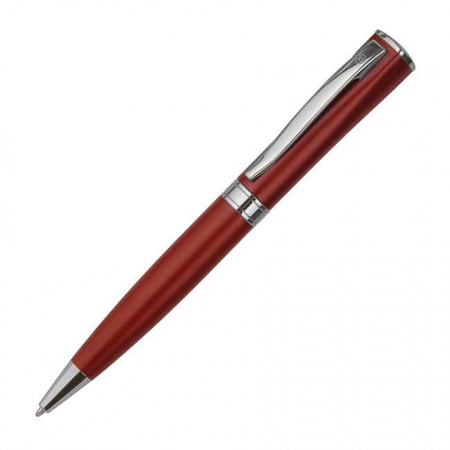 WIZARD CHROME, ручка шариковая, бордовый/хром, металл - фото от интернет-магазина подарков ХочуДарю