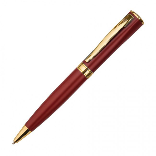 WIZARD GOLD , ручка шариковая, бордовый/золотистый, металл - фото от интернет-магазина подарков ХочуДарю